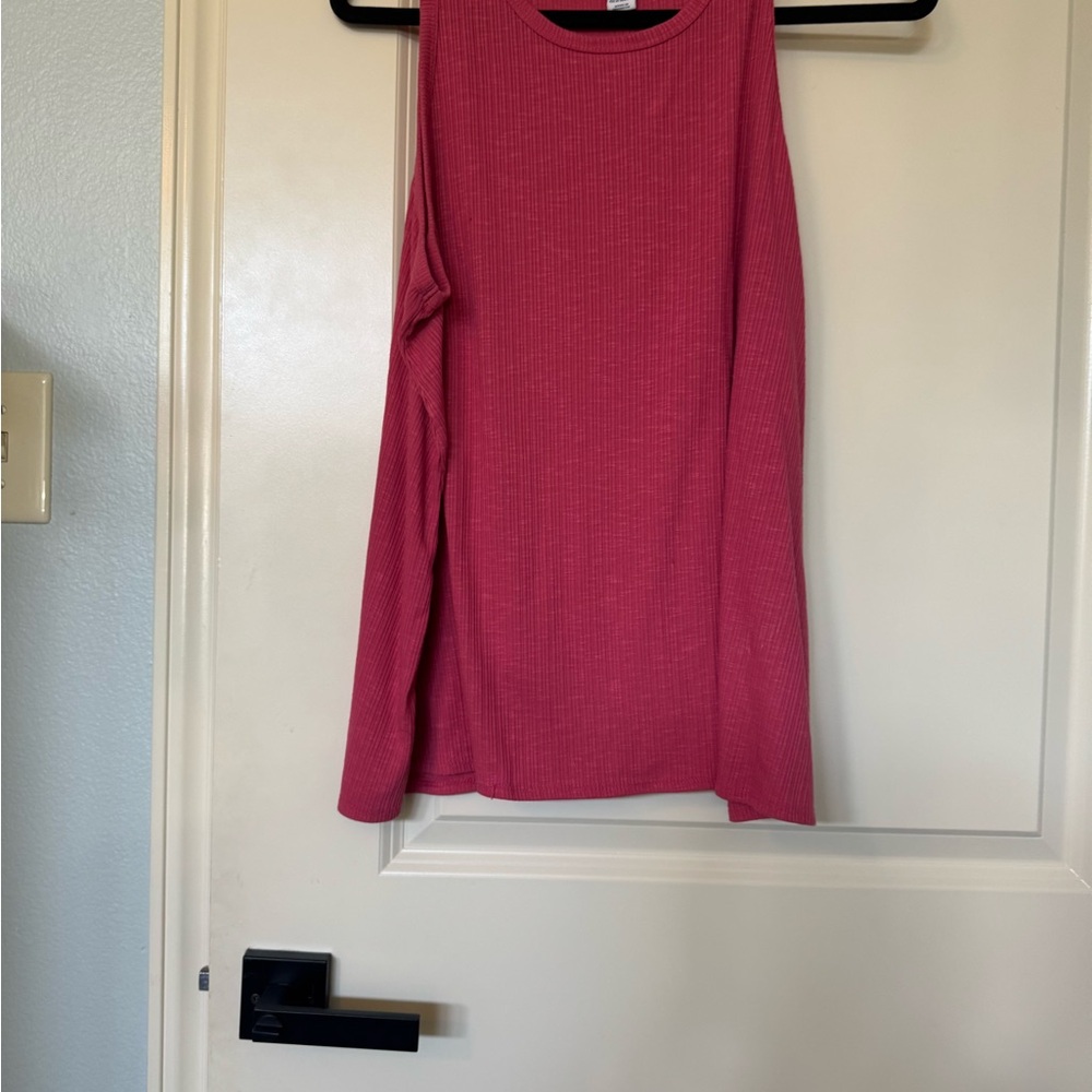 Old Navy Pink Sleeveless Tank Top
